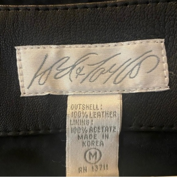 Lord & Taylor Leather Vest - Picture 4 of 4
